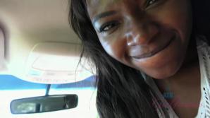 Noemi gets wild in public with you.