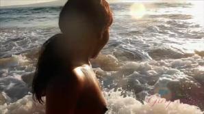 You go to the beach with Noemi then you fuck her ass.